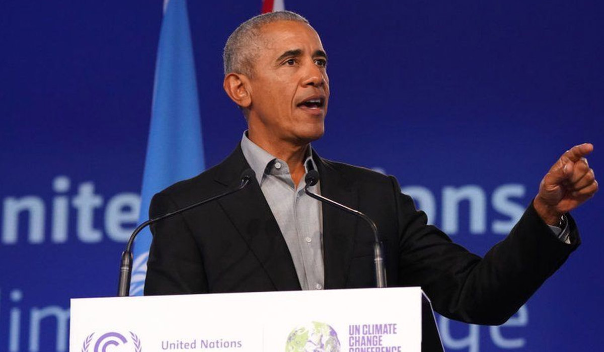 Obama tells young people to stay angry on climate fight